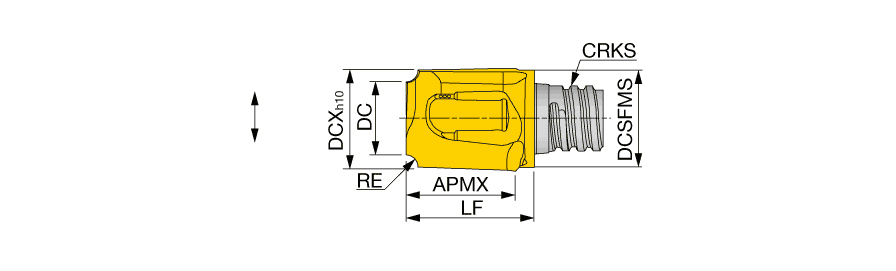 VCR100L09.5R16-02S06 AH725