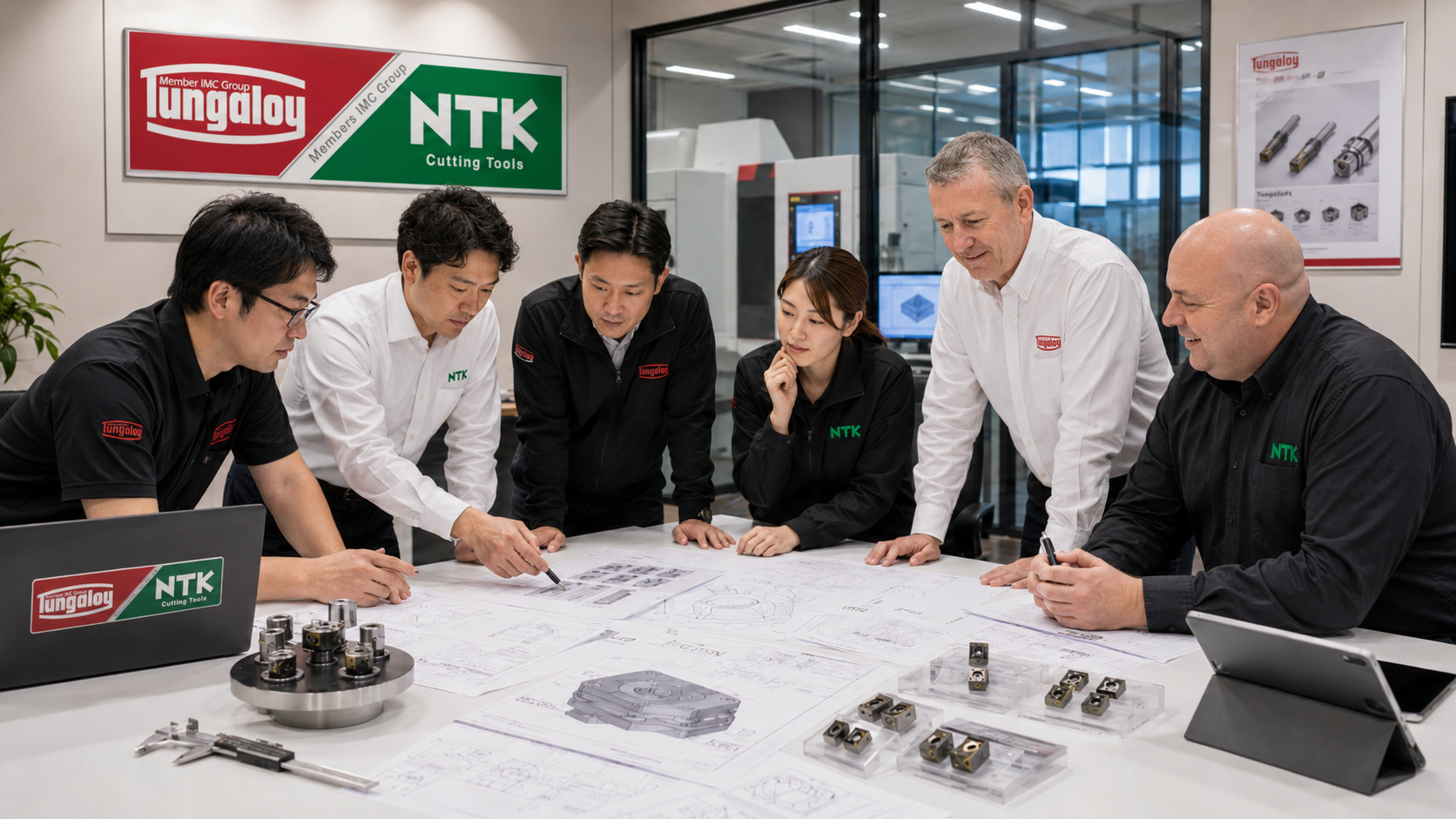 Tungaloy-NTK Project Team